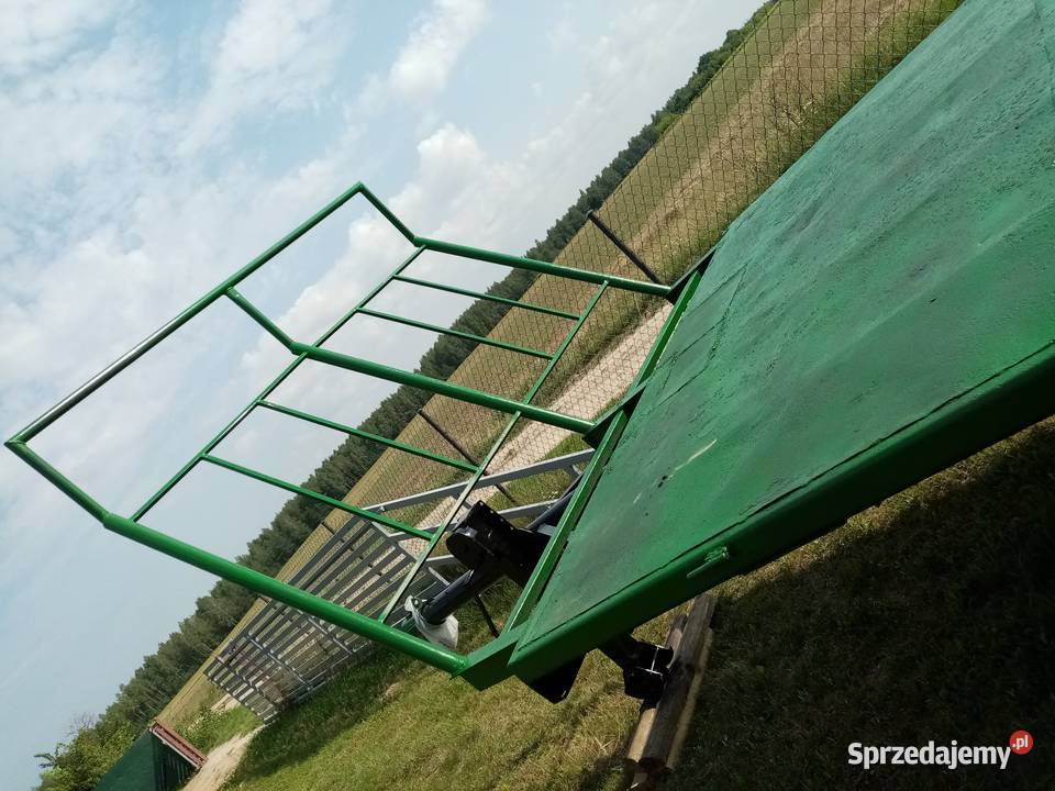 Przyczepa do bel 1 osiowana bliźniakach sprzedam