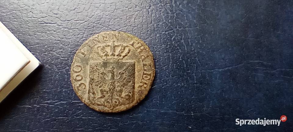 Stare monety 1 fenig 1837 A Niemcy podkarpackie Lesko