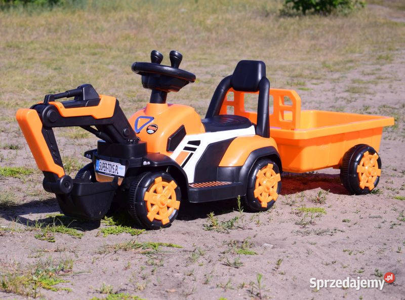 BAWIBUS Auto TRAKTOR KOPARKA na akumulator z