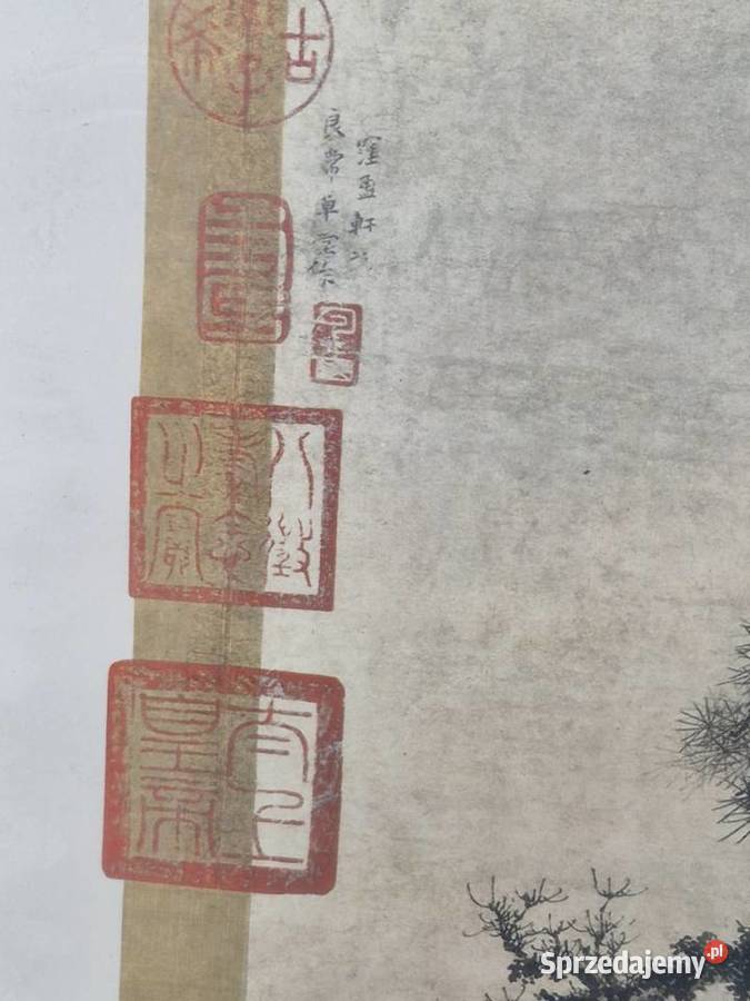 Pawilon pod drzewami sztuka ścienna Cao Zhibo