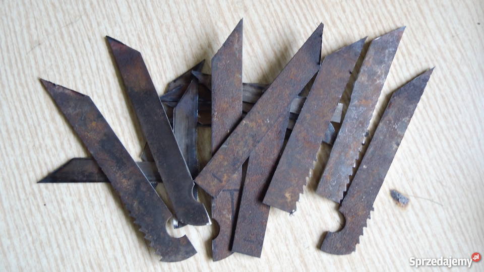 Kaletnictwo rymarstwo Noże do skóry Zestaw Radzewice