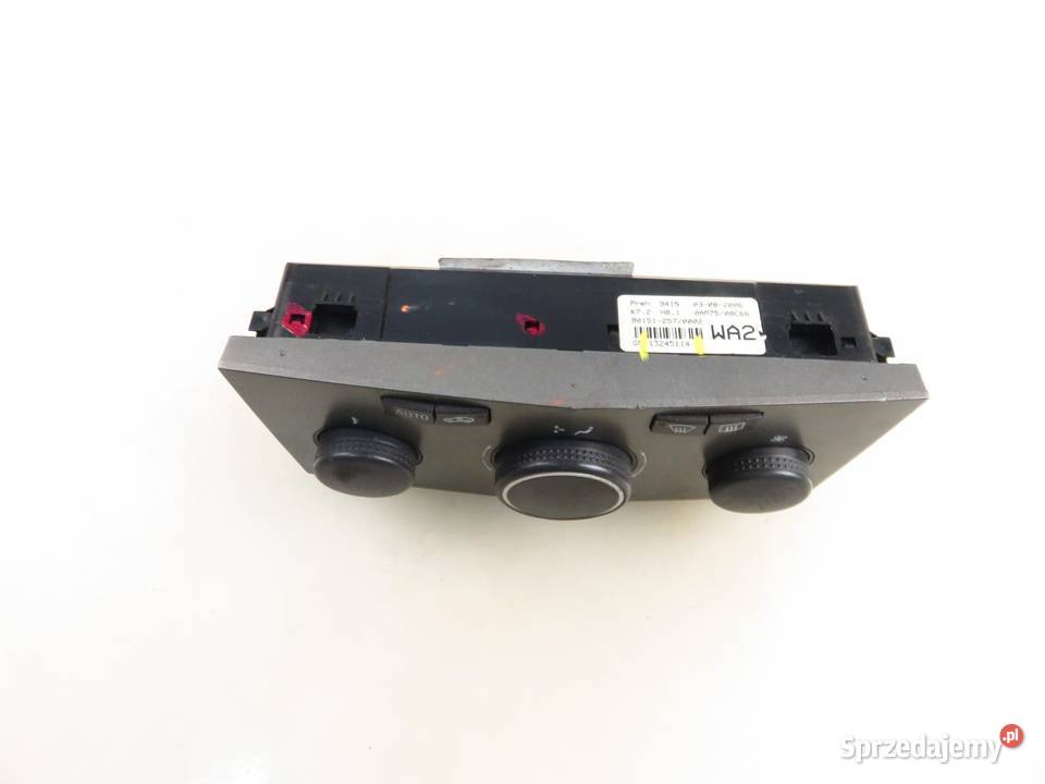 KLIMATRONIK OPEL ZAFIRA B A05 13245114 Panele sterowania, przełączniki