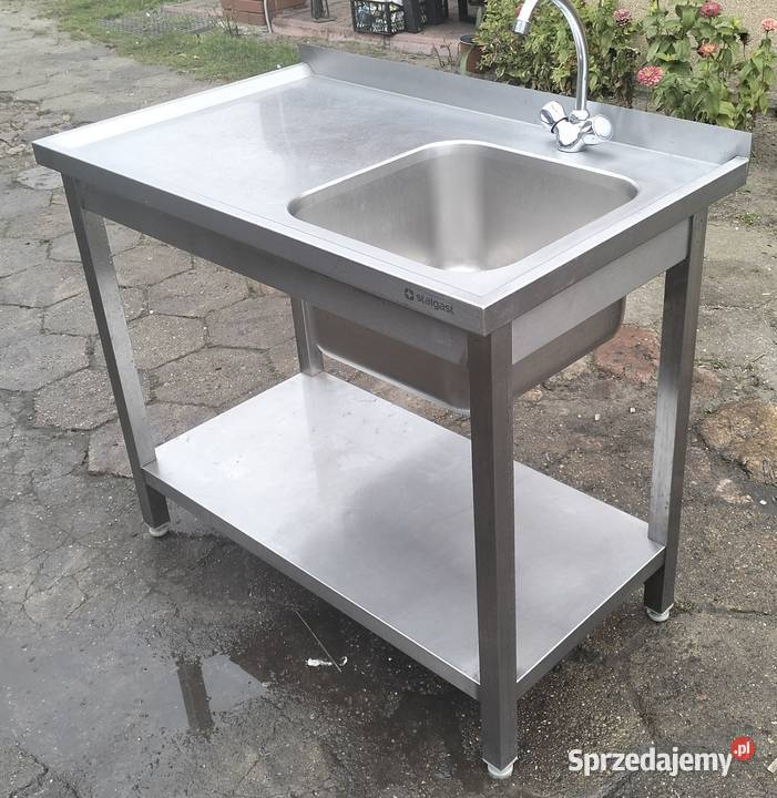 Zlew gastronomiczny 1komorowy 100x60x85 Słupia Kapitulna