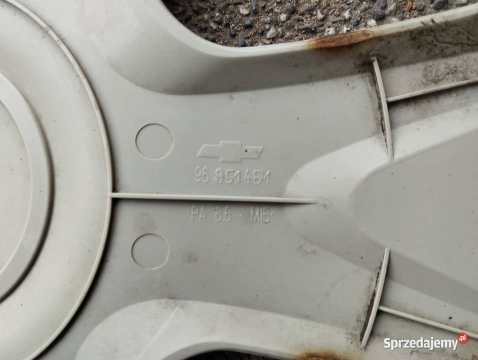Kołpak Chevrolet 14 96951451 Aveo pojedyncza Kamieniec