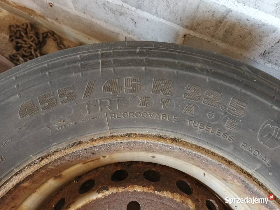 Koła do przyczepy rolnicze 45545 R 225 10 śrub Opony rolnicze Kunice sprzedam