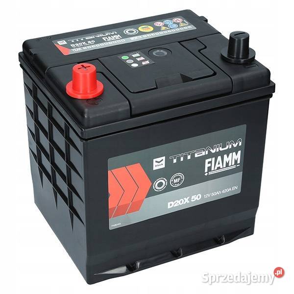 Akumulator Fiamm Black 12V 50Ah 420A L JFTP501 dolnośląskie Jelcz-Laskowice