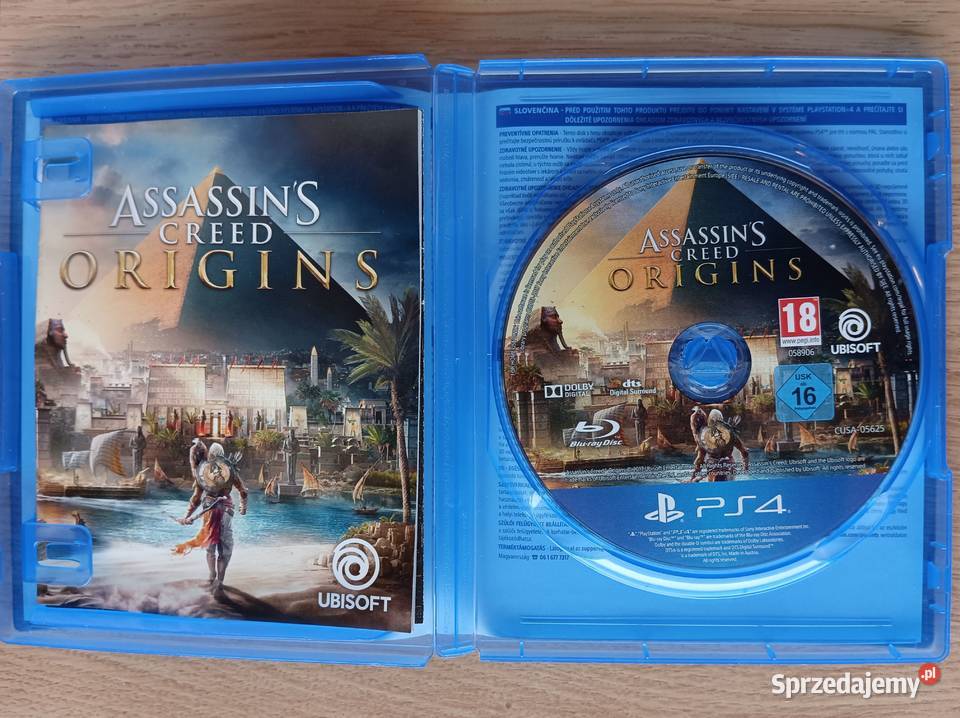 Assassins Creed Origins na Playstation 4 4 i 5 Gdańsk