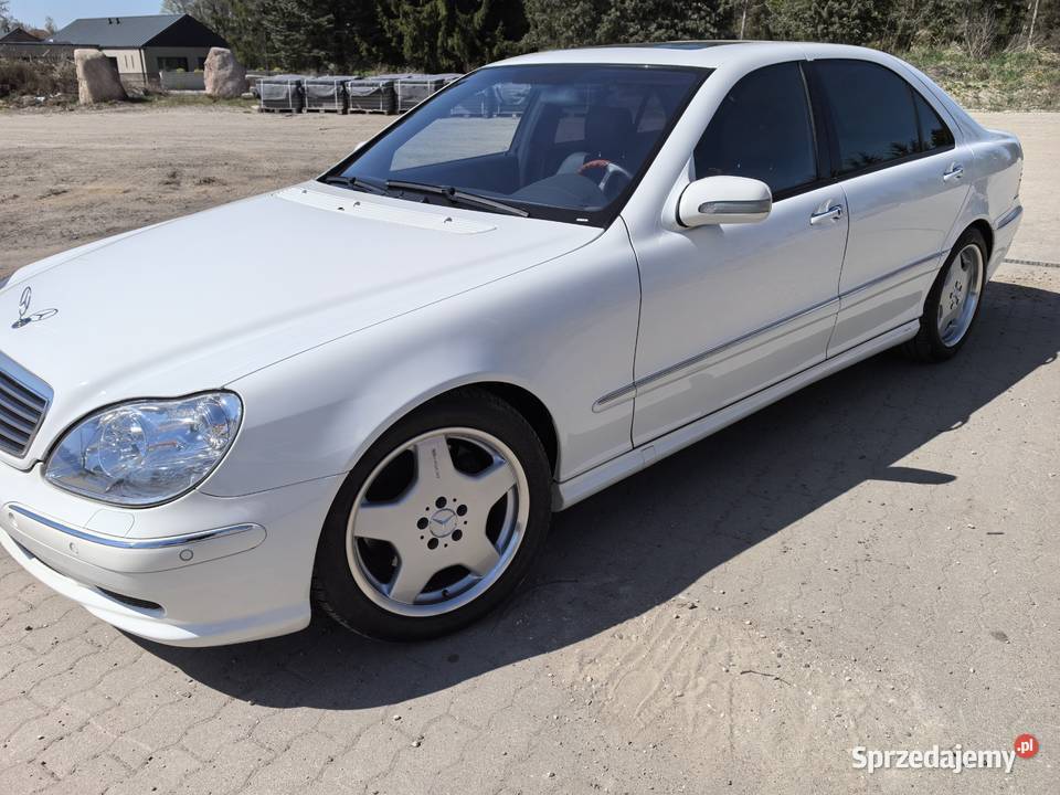 Mercedes w 220 55AMG kujawsko-pomorskie Papowo Toruńskie