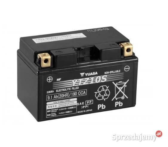 Akumulator motocyklowy YUASA YTZ10S Wet Charge Wałbrzych