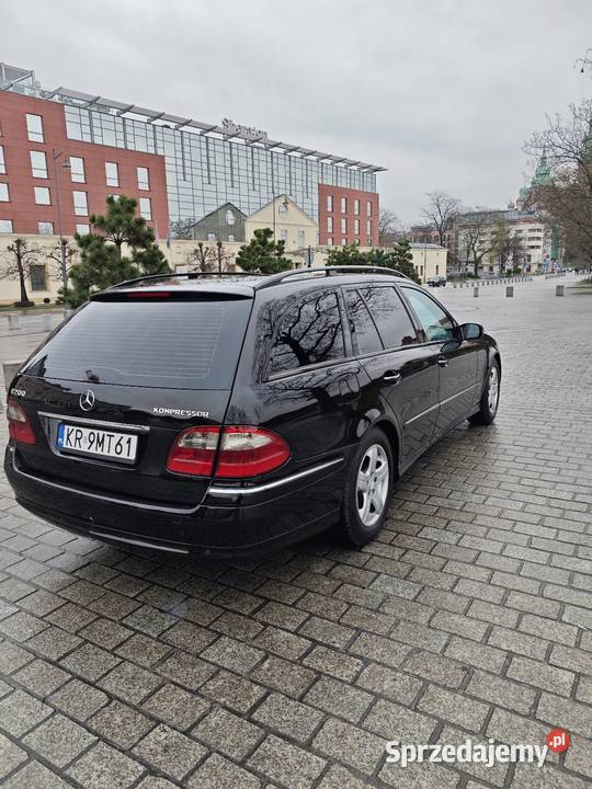 Mercedes W211 18 kompressor z gazem Kraków