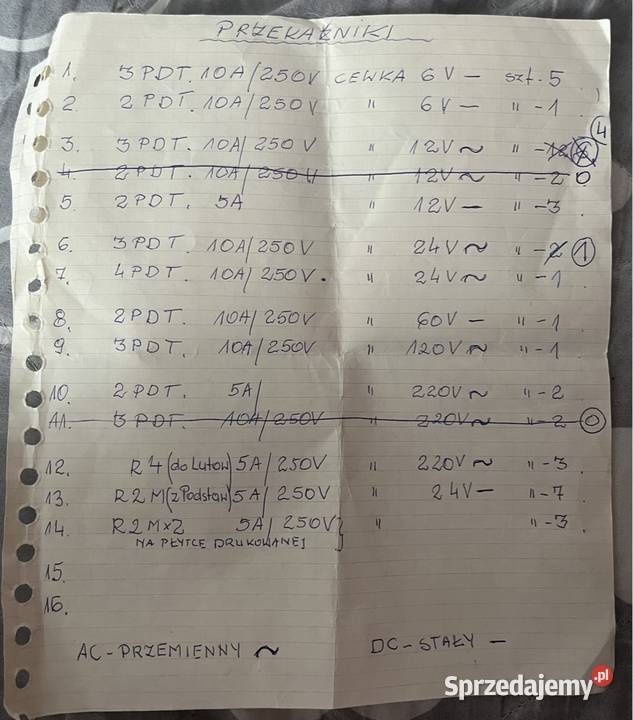 Przekaźniki nieużywane R15 R2M różne wiele Poznań