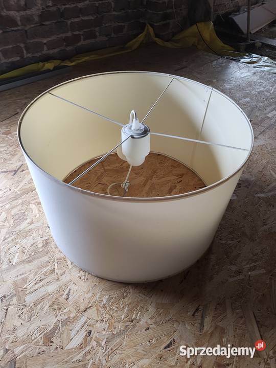 Lampa wisząca biała duża śląskie Mikołów