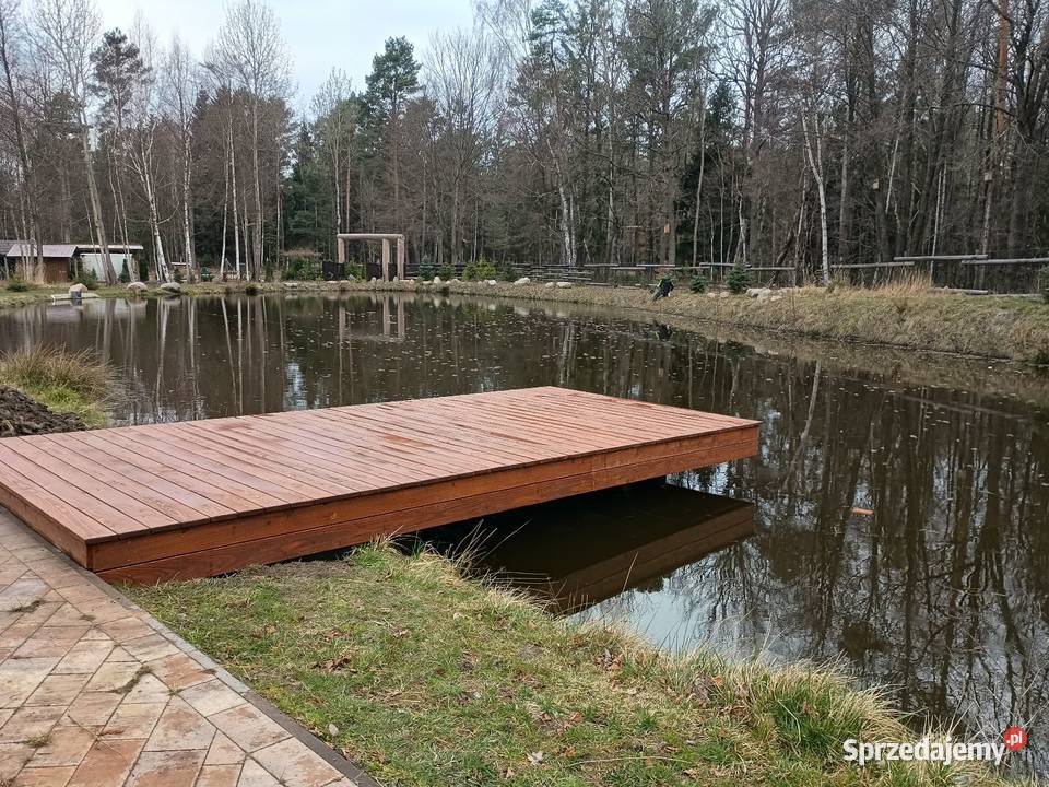 Taras drewniany zadaszenie tarasu altana pergola Opatów