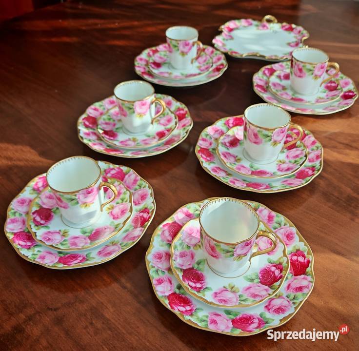 Porcelana rosenthal chrysantheme Cacilie świętokrzyskie