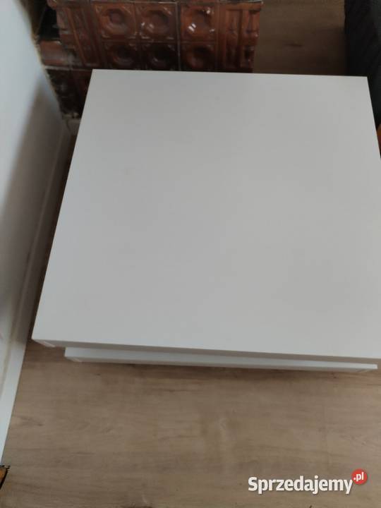 Stolik kawowy biały 35cm Bielsko