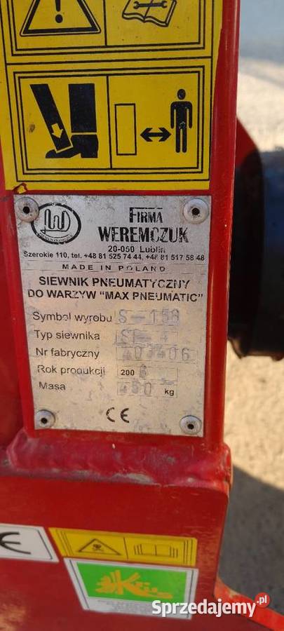 Siewnik weremczuk 4 sekcje małopolskie Charsznica