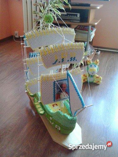 Origami modułowe Statek łódzkie Rawa Mazowiecka