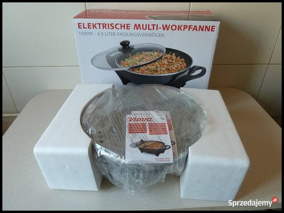 WOK Elektryczny 1500 Watt NOWY podkarpackie Rzeszów