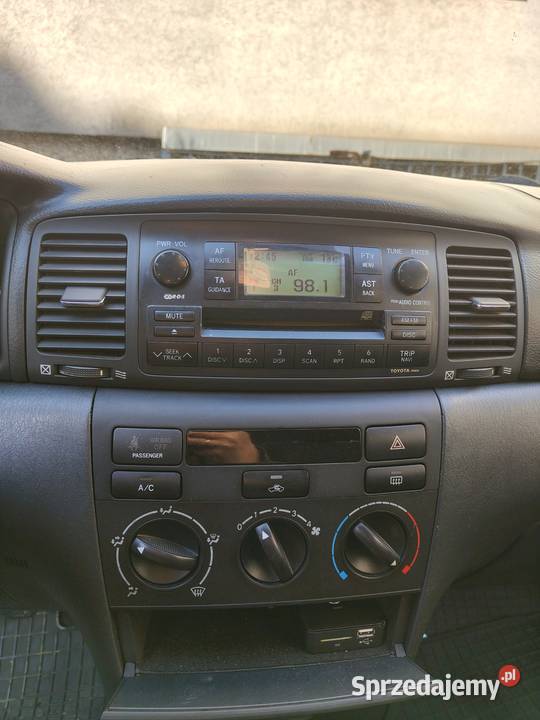 Toyota Corolla E12 14 D4D niskie spalanie 45L Wrocław