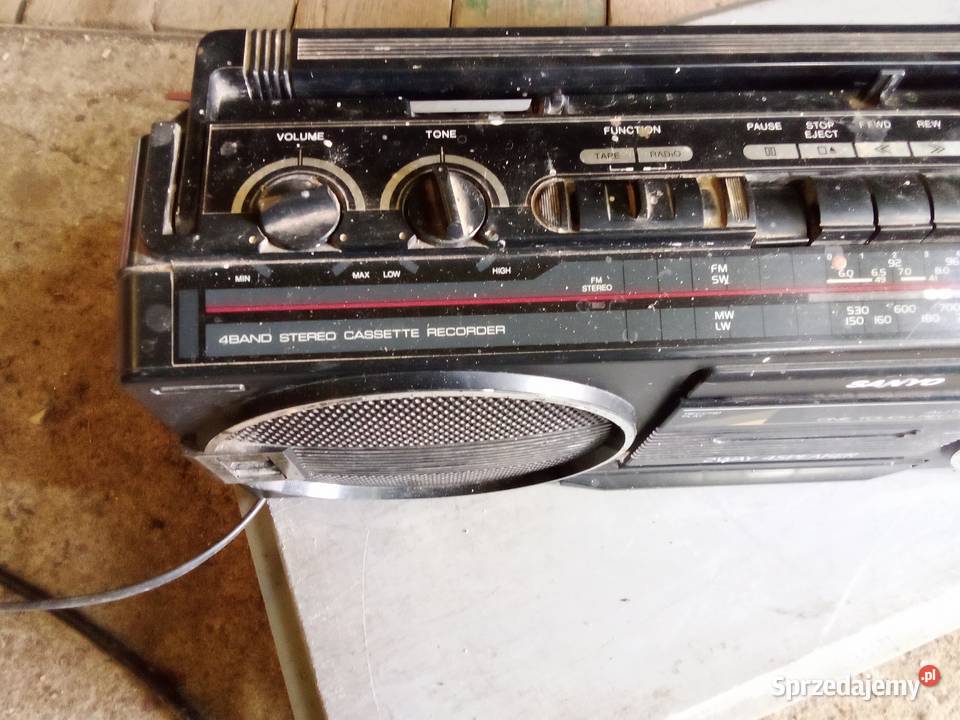 Radio magnetofon sanyo lubuskie