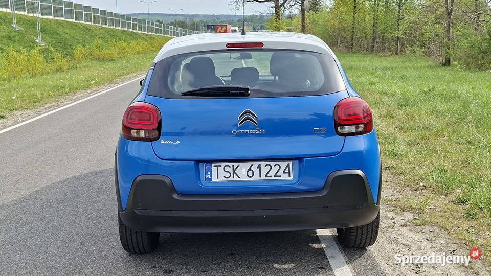 Citroen C3 12B 83 2017r LED Navi Klimatronik 119 czujnik deszczu świętokrzyskie Skarżysko-Kamienna