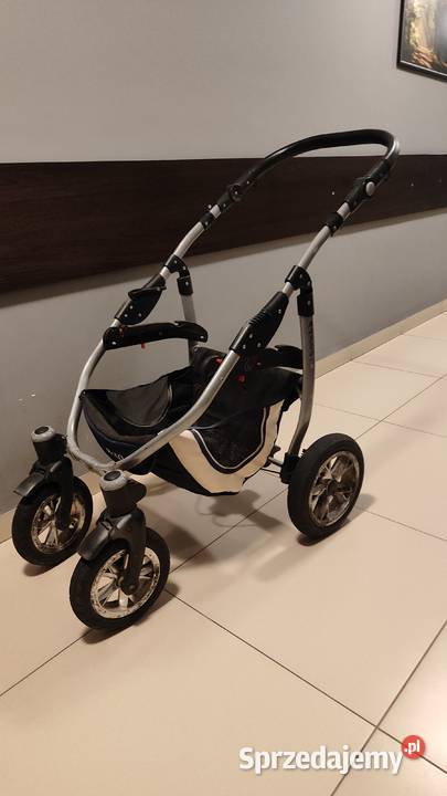 Wózek 3w1 BabyMerc Maylo pompowane koła gondola Folia przeciwdeszczowa  Gdańsk sprzedam