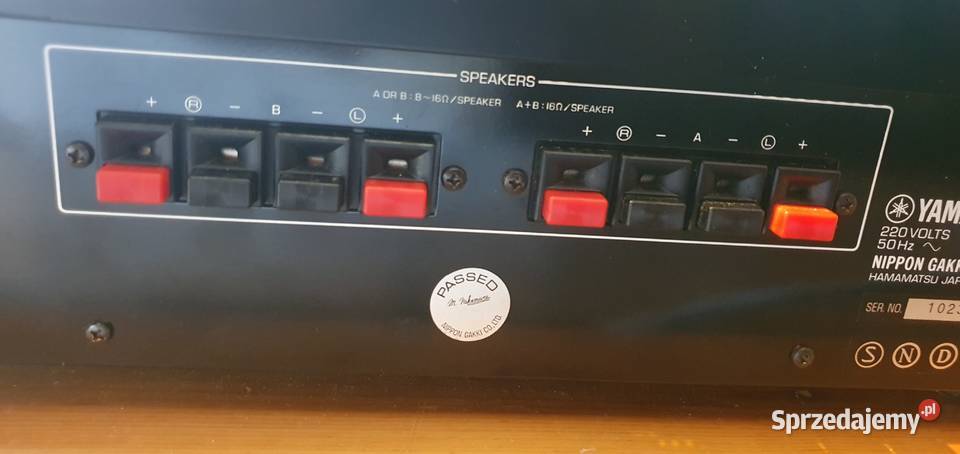 Yamaha m4 końcówka mocy reference Kraków