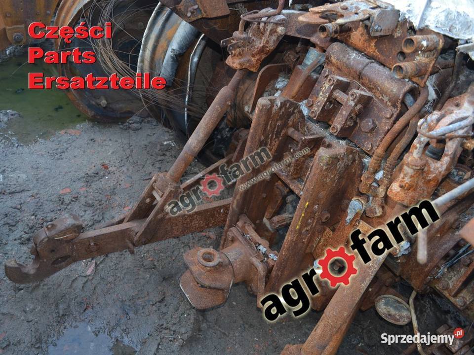 Fendt 380 GT części skrzynia biegów most przedni