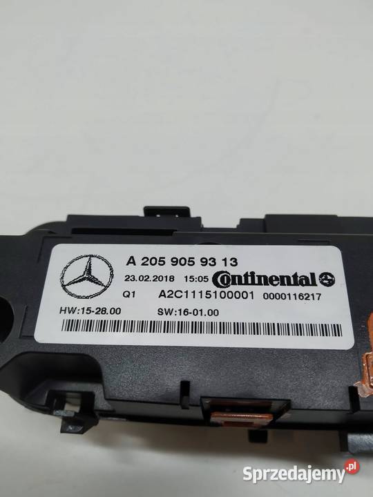 PANEL NAWIEWU TYŁ 2059059313 MercedesBenz Cklasa