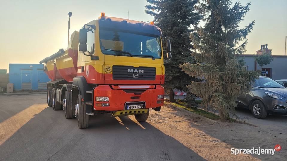 MAN TGA 35 480 wywrotka 4ośka Kacice sprzedam