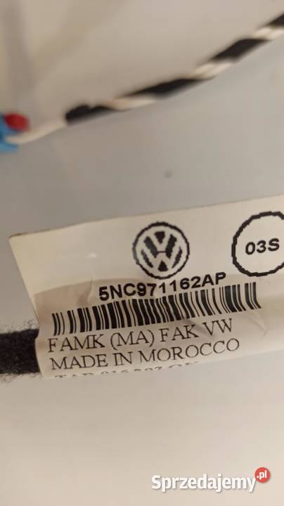 WIĄZKA INSTALACJA DRZWI VW TIGUAN II 5NC971162AP osobowe dolnośląskie