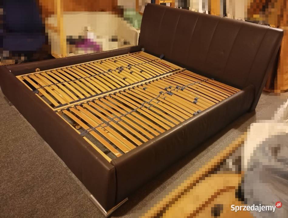 Łóżko dwuosobowe z ekoskóry 226x200 Dzierżoniów