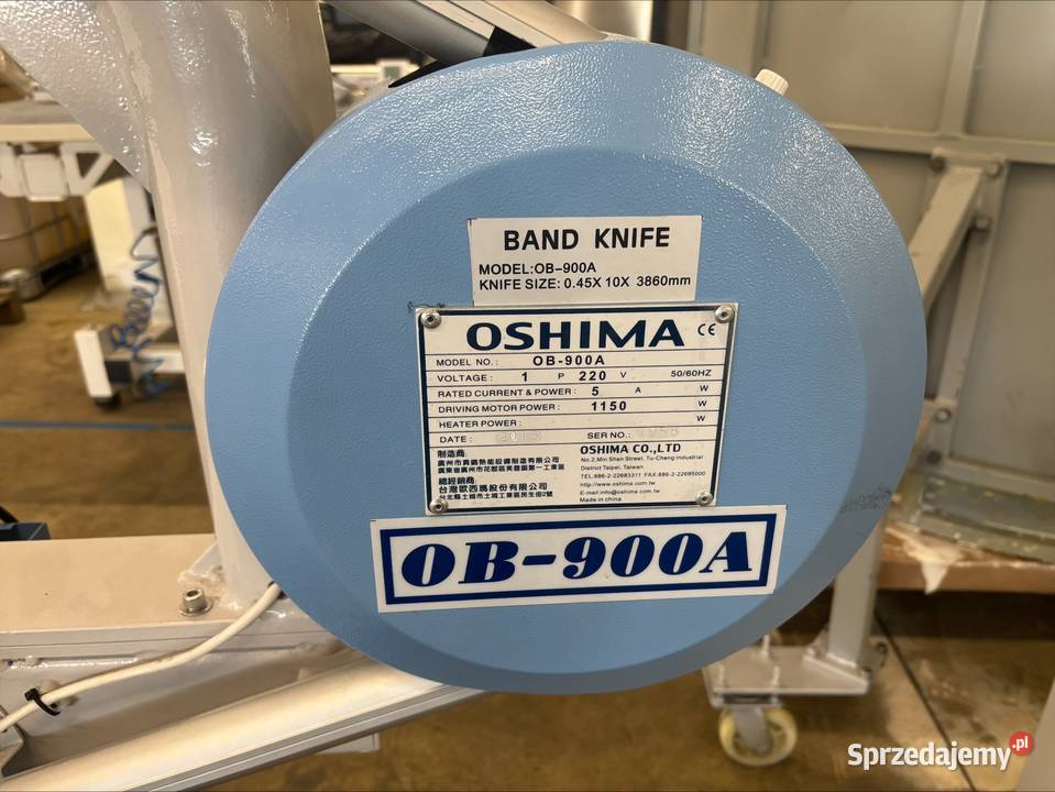 Nóż taśmowy OSHIMA OB900A Nowy Sącz