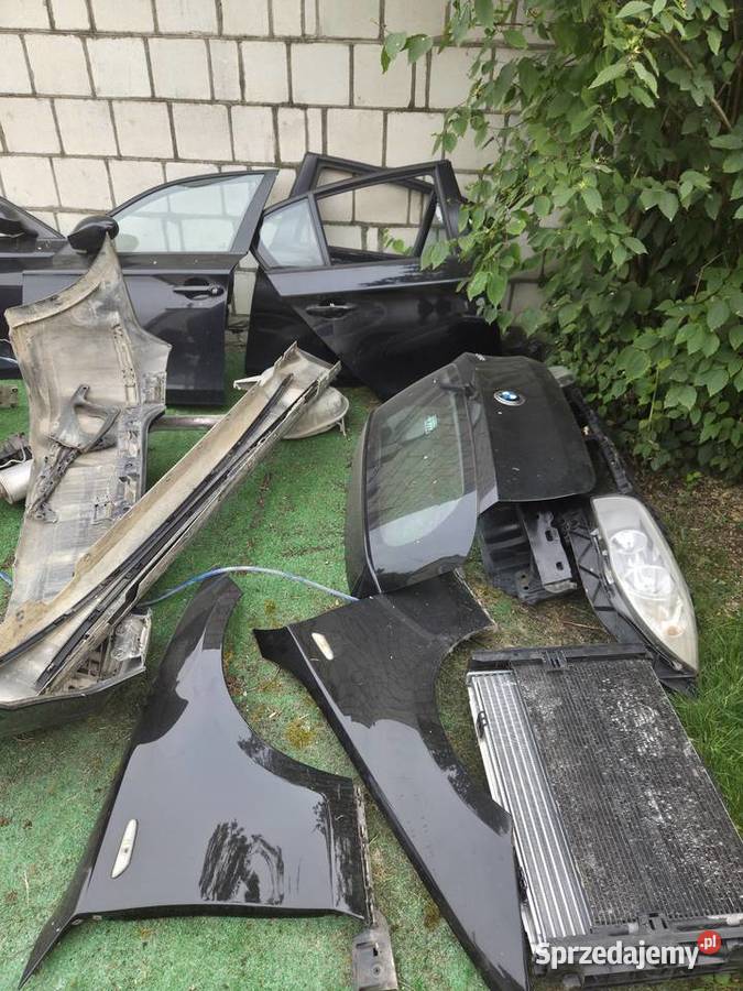 Bmw e87 n43b16 Schwarz 2 drzwi maska błotniki Lublin