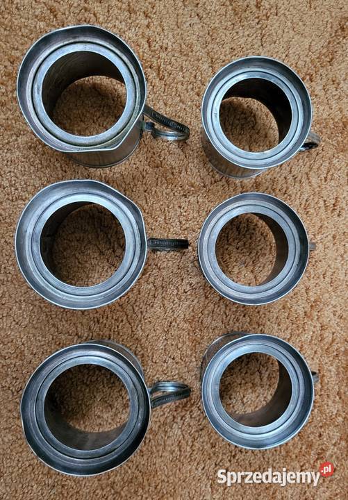 Podstakanniki koszyczki posrebrzane trojka Pozostałe łódzkie Łódź