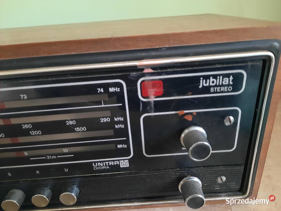 Radio JUBILAT DST401 12021 Unitra DIORA Poznań