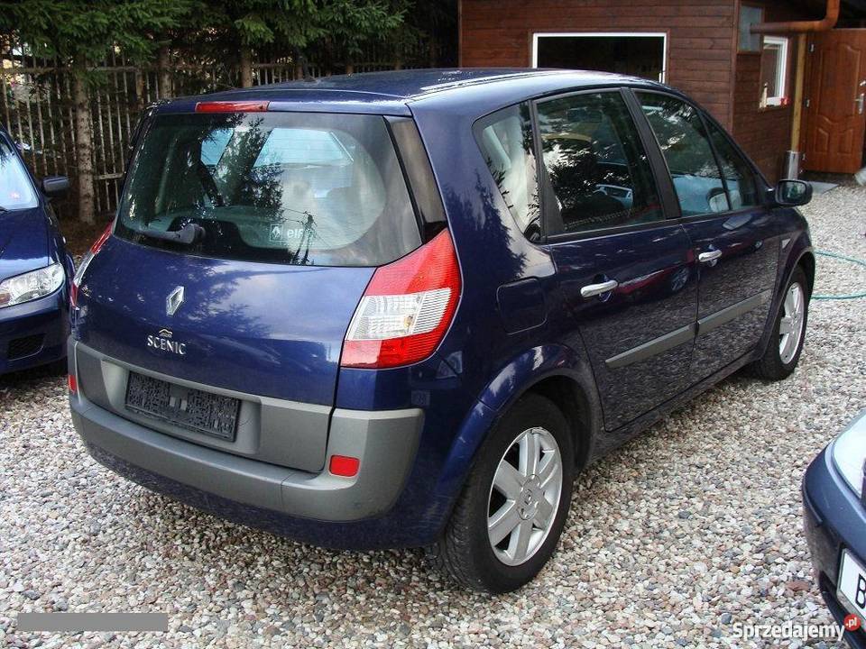 Renault Scenic niebieski 2000cm3 pomorskie Sopot sprzedam