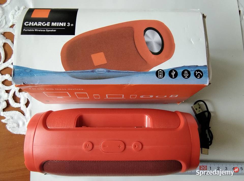 Przenośny głośnik bezprzewodowy dwudrożne Żory sprzedam