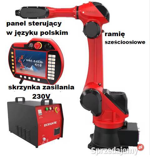 Ramię robota 6 osiowego spawanie malowanie Janów Lubelski