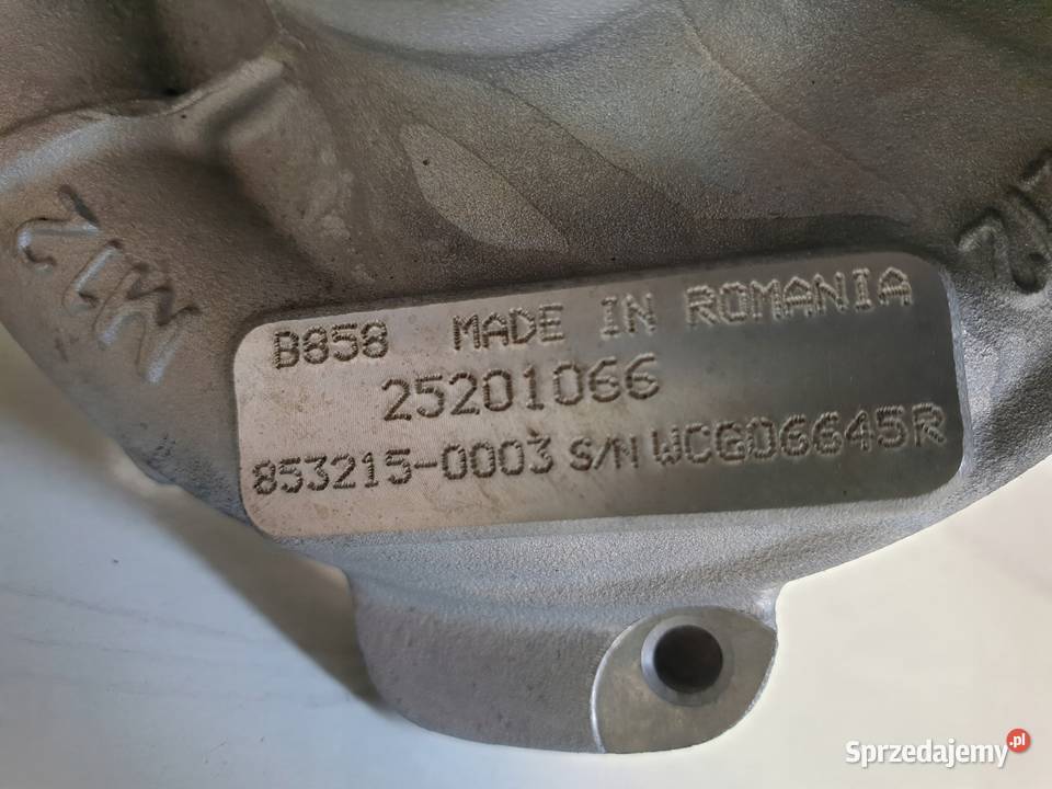Opel Meriva B 14 T turbo TURBOSPRĘŻARKA 25201066 osobowe