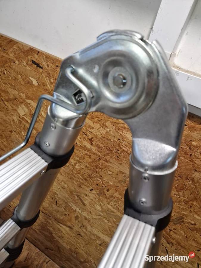 Drabina teleskopowa aluminiowa przegubowa 5m 150 Głogowa