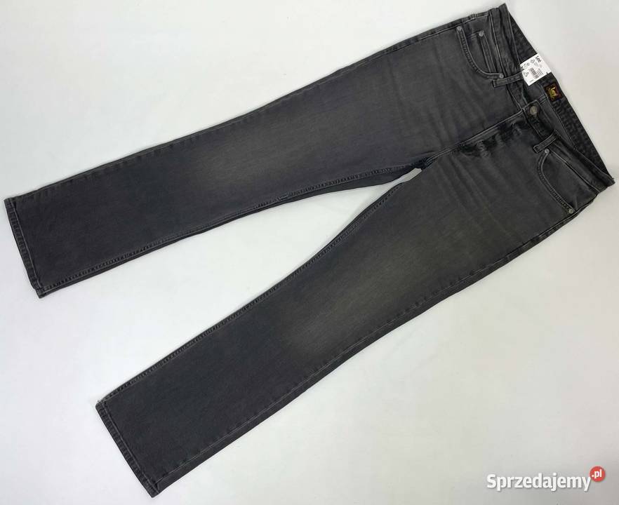 Spodnie męskie jeansy Lee Leon Regular Cement