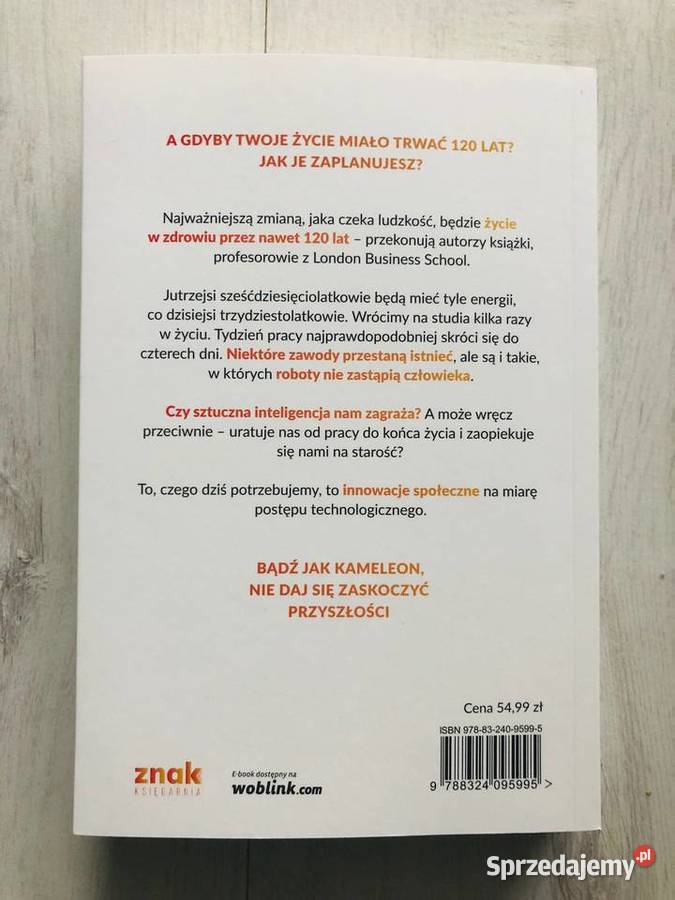 Książka Nowe długie życie Andrew J Scott Lynda łódzkie Łódź