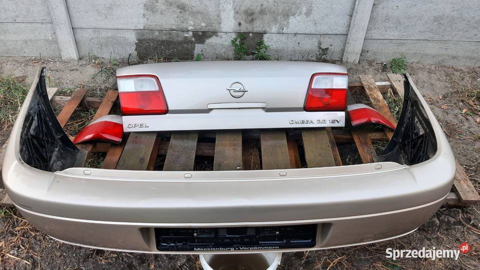 klapa bagażnika kompletna opel omega b lift lak Dębno