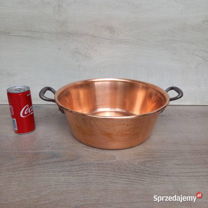 Miedziana misa miedziany garnek do konfitury poj Warszawa