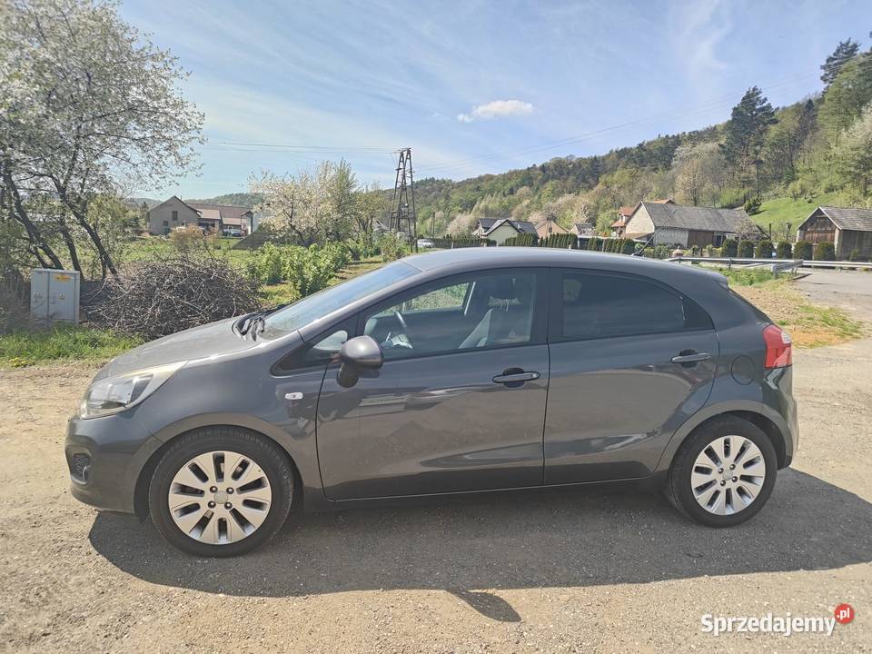 Kia Rio 2014r 1248 86 bogate wyposażenie Wielka Wieś sprzedam