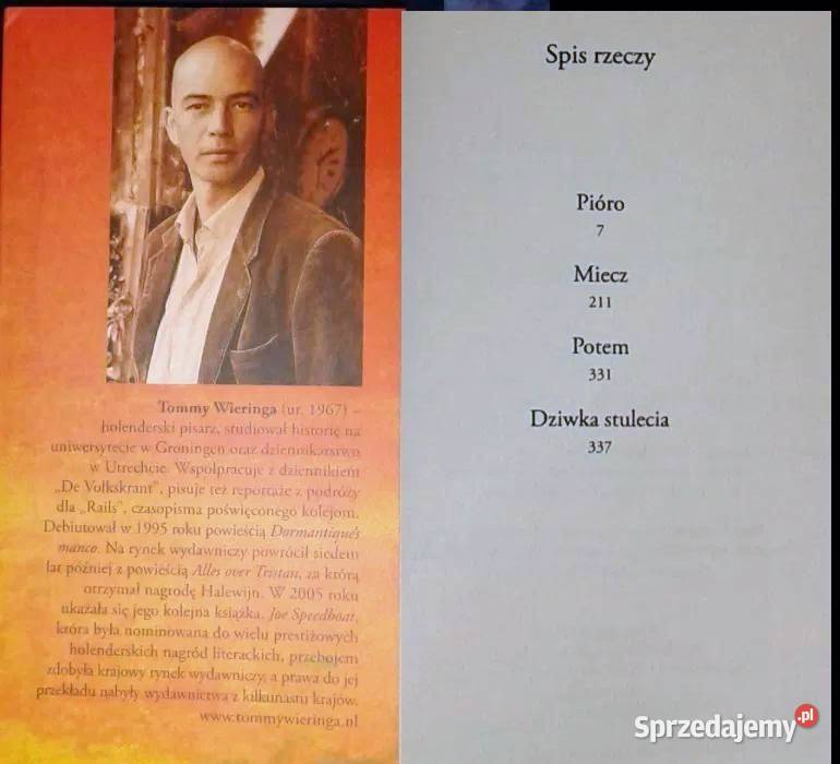 Joe Speedboat Tommy Wieringa Chełm sprzedam