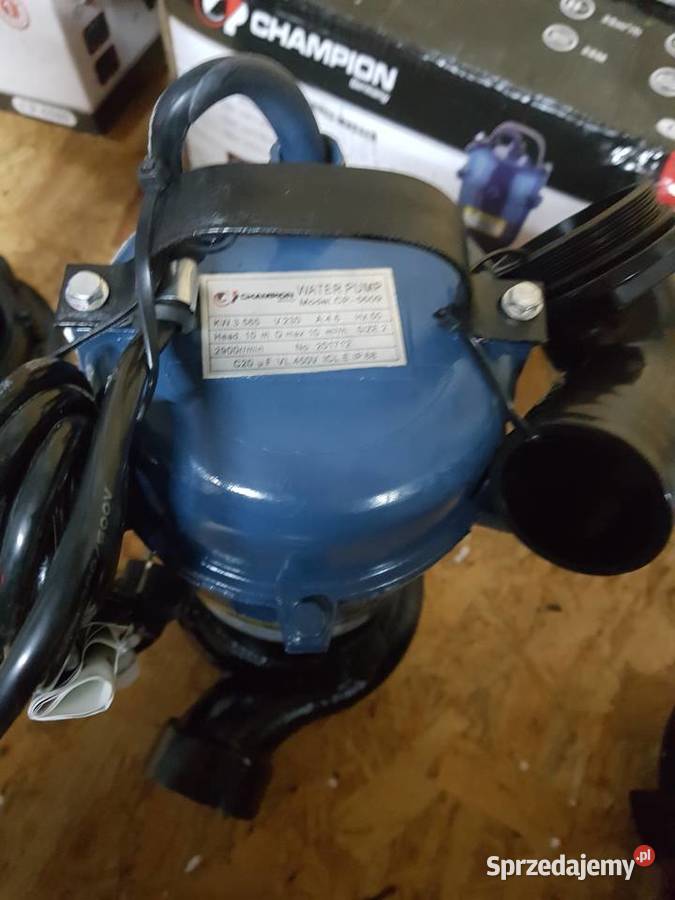 POMPA DO SZAMBA Z NOŻEM ROZDRABNIACZEM 3750W MOC Głogowa sprzedam