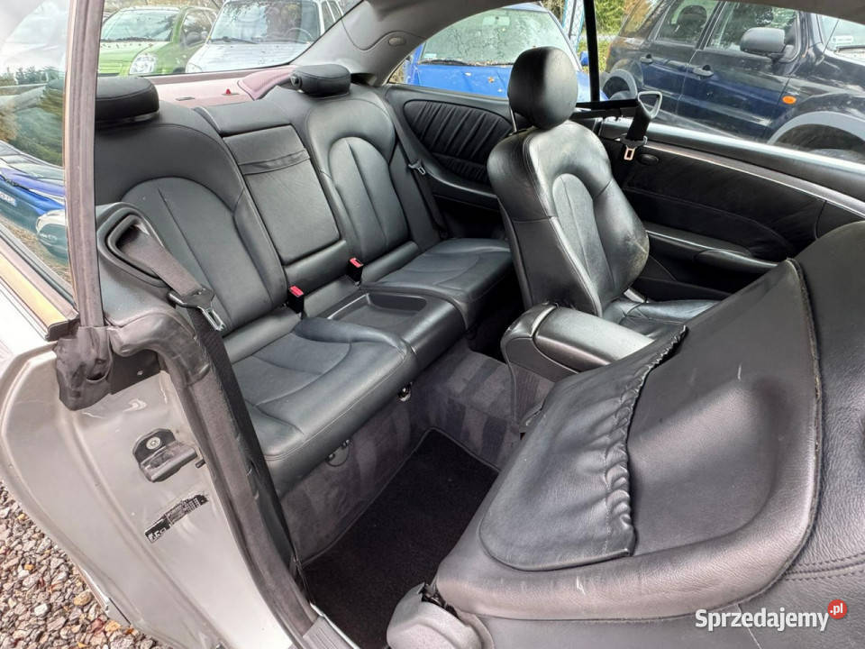 Mercedes CLK 240 26 benzyna manual avantgarde Łodygowice