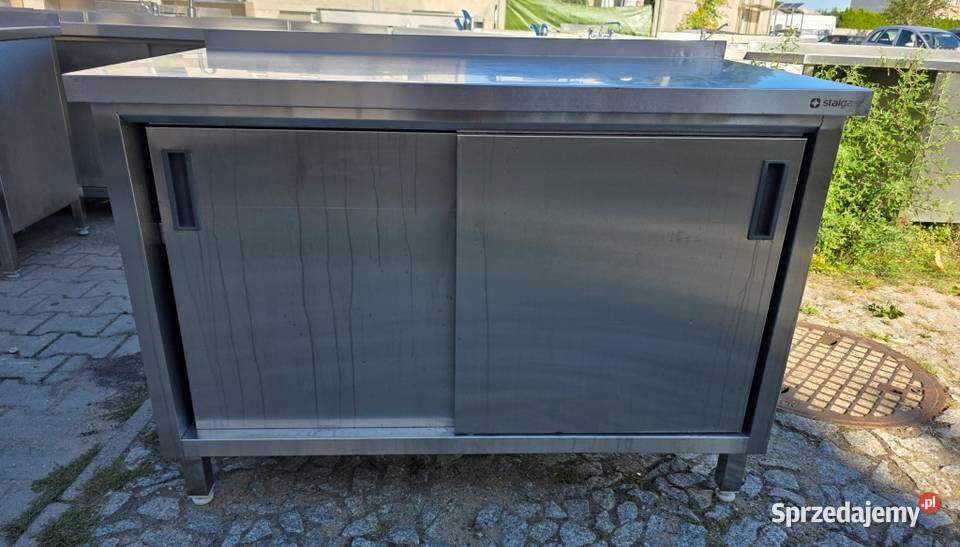 Stół Gastro Z Drzwiami Szafka 1206085 M1819 N wielkopolskie Nowe Skalmierzyce